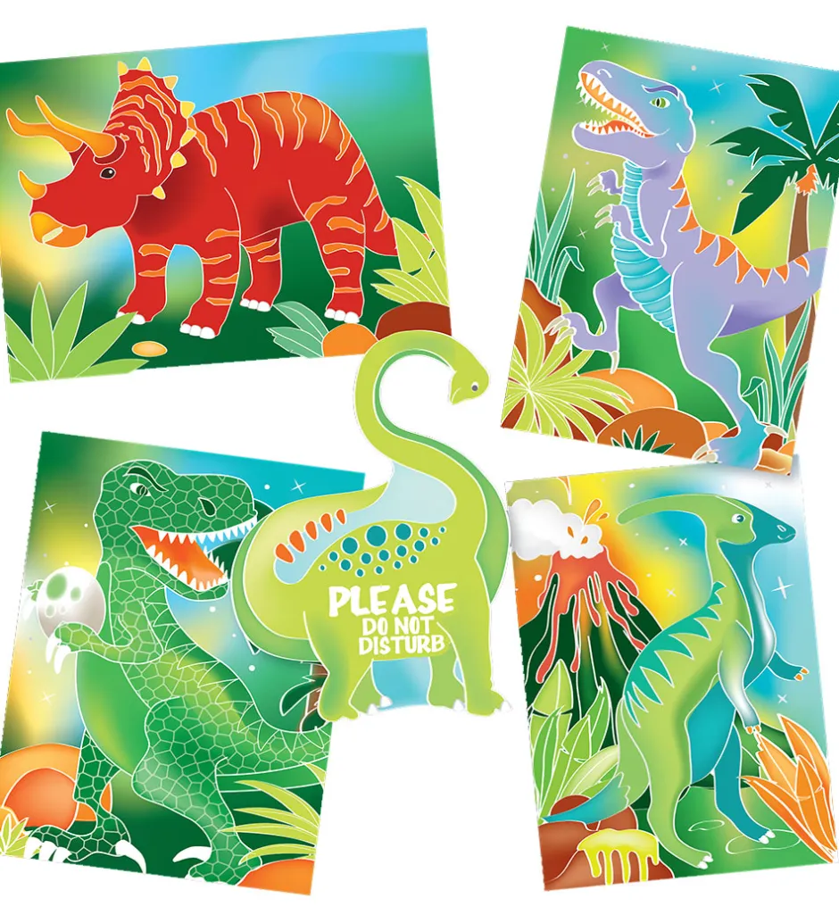 Kreasæt - Vandfarvekunstsæt - Totally Dinosaurs>BOX CANDIY Clearance