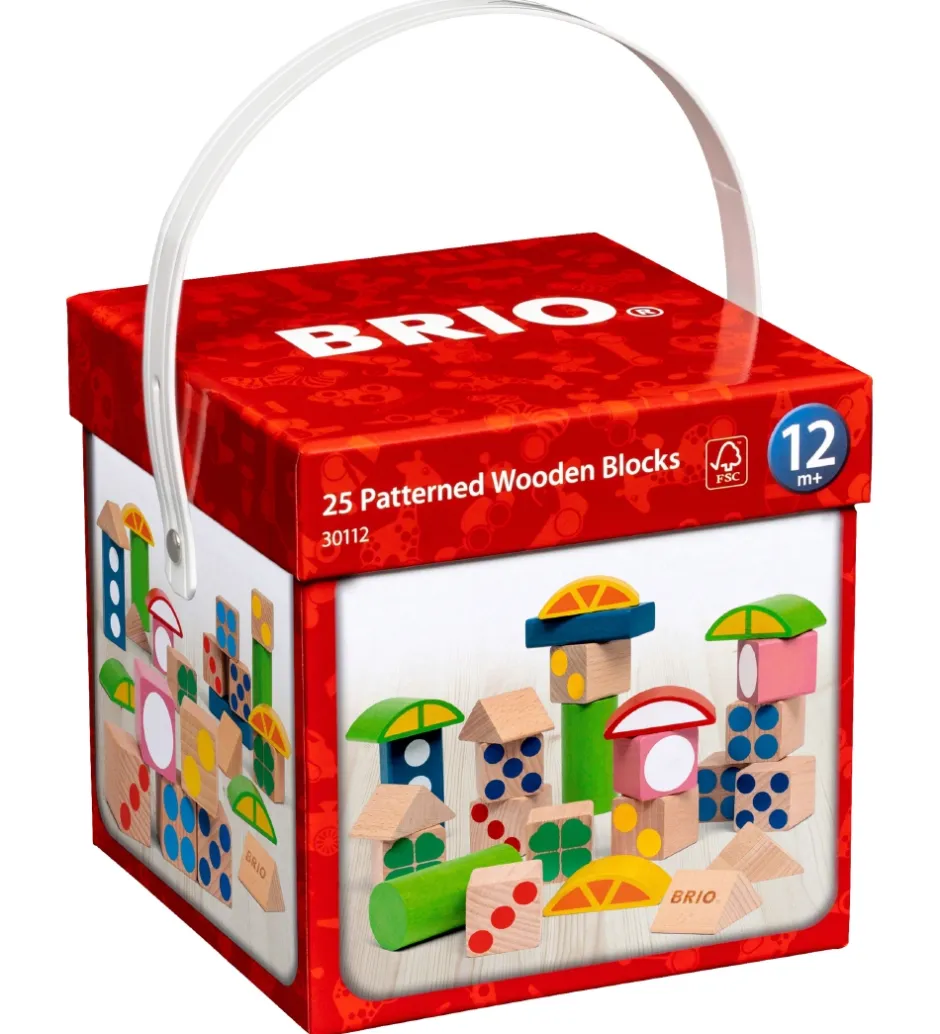 Byggeklodser m. Mønster - 25 Dele - Multifarvet 30112>BRIO Discount