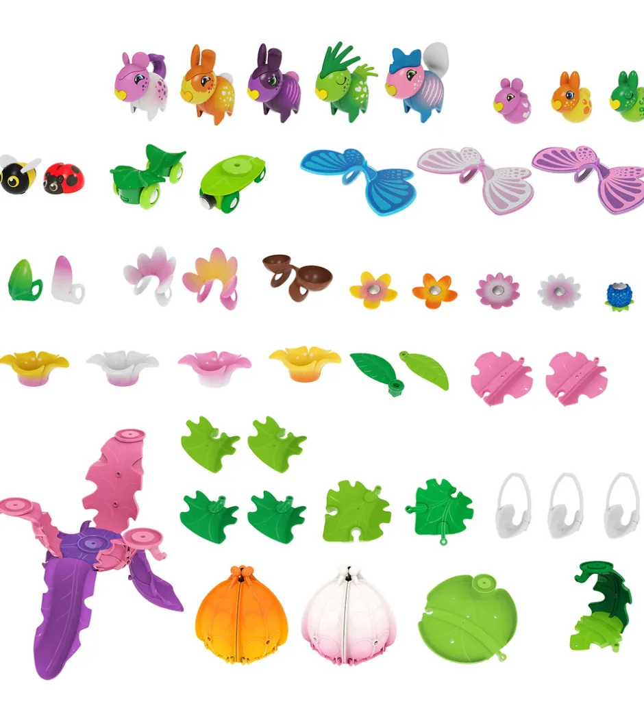 Flora Blomsterby m. Figurer - 47 Dele>BRIO Discount