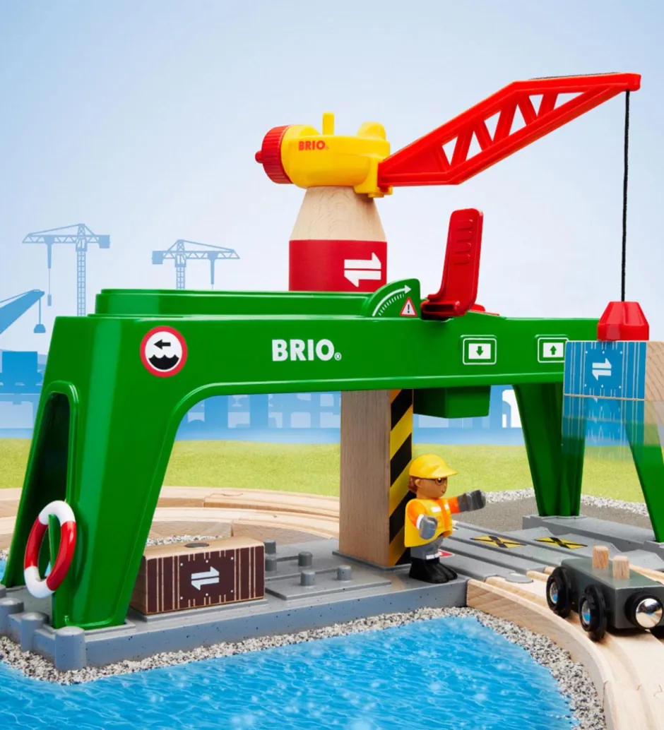 Legetøj - Containerkran 33996>BRIO Hot