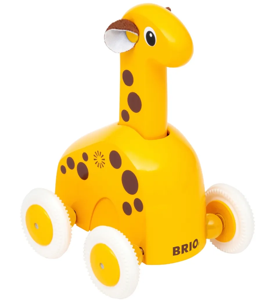 Skubbelegetøj - Giraf - Gul 30229>BRIO Outlet