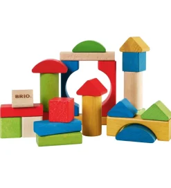 Toddler Klodser - 25 dele - Træ - Multifarvet 30114>BRIO Online