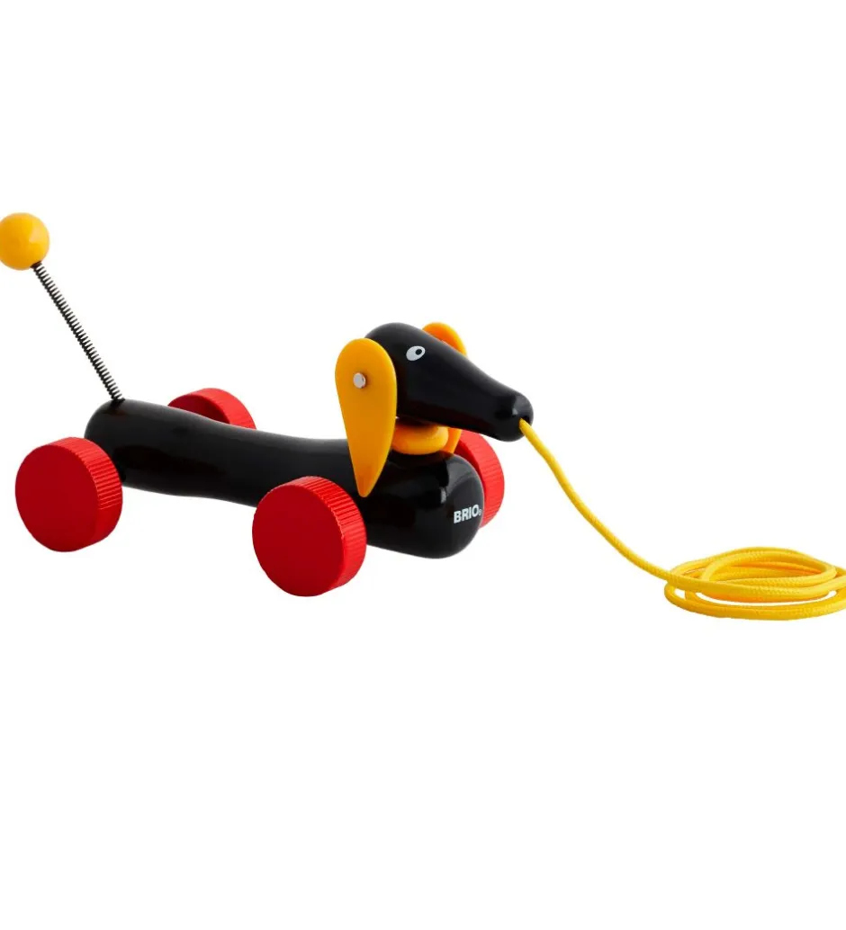 Toddler Træklegetøj - Gravhund - Dachshund 30332>BRIO Discount