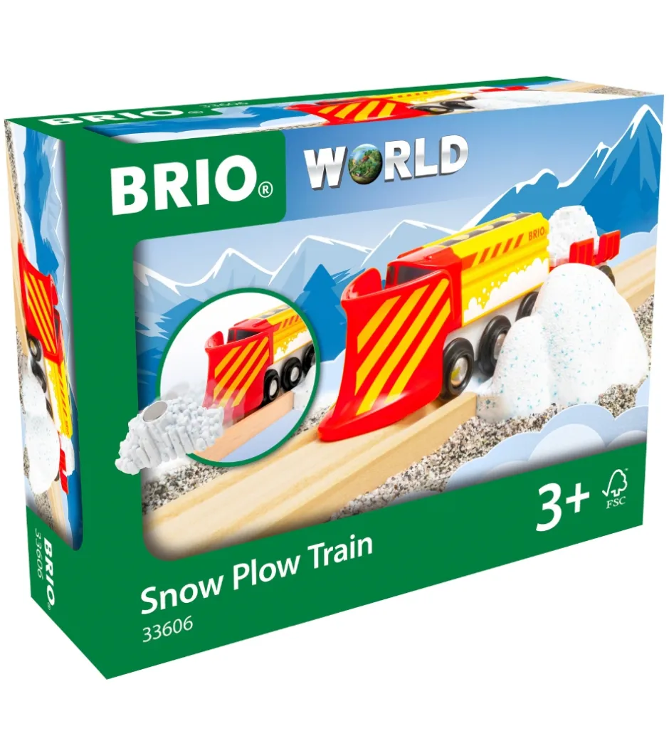 Tog Med Sneplov - 5 dele 33606>BRIO Hot