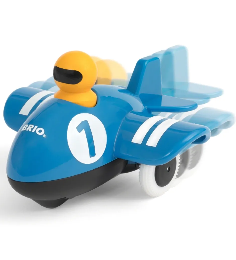 Træk-Slip Legetøj - Flyvemaskine 30264>BRIO Best