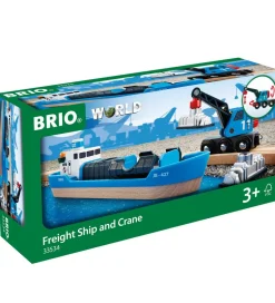 World Fragtskib og Kran - Blå 33534><noscript><img width=