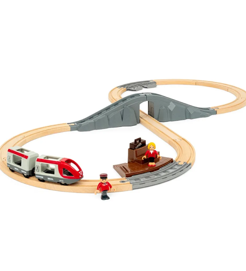 World Startsæt Med Passagertog - 22 Dele- 36079>BRIO Hot