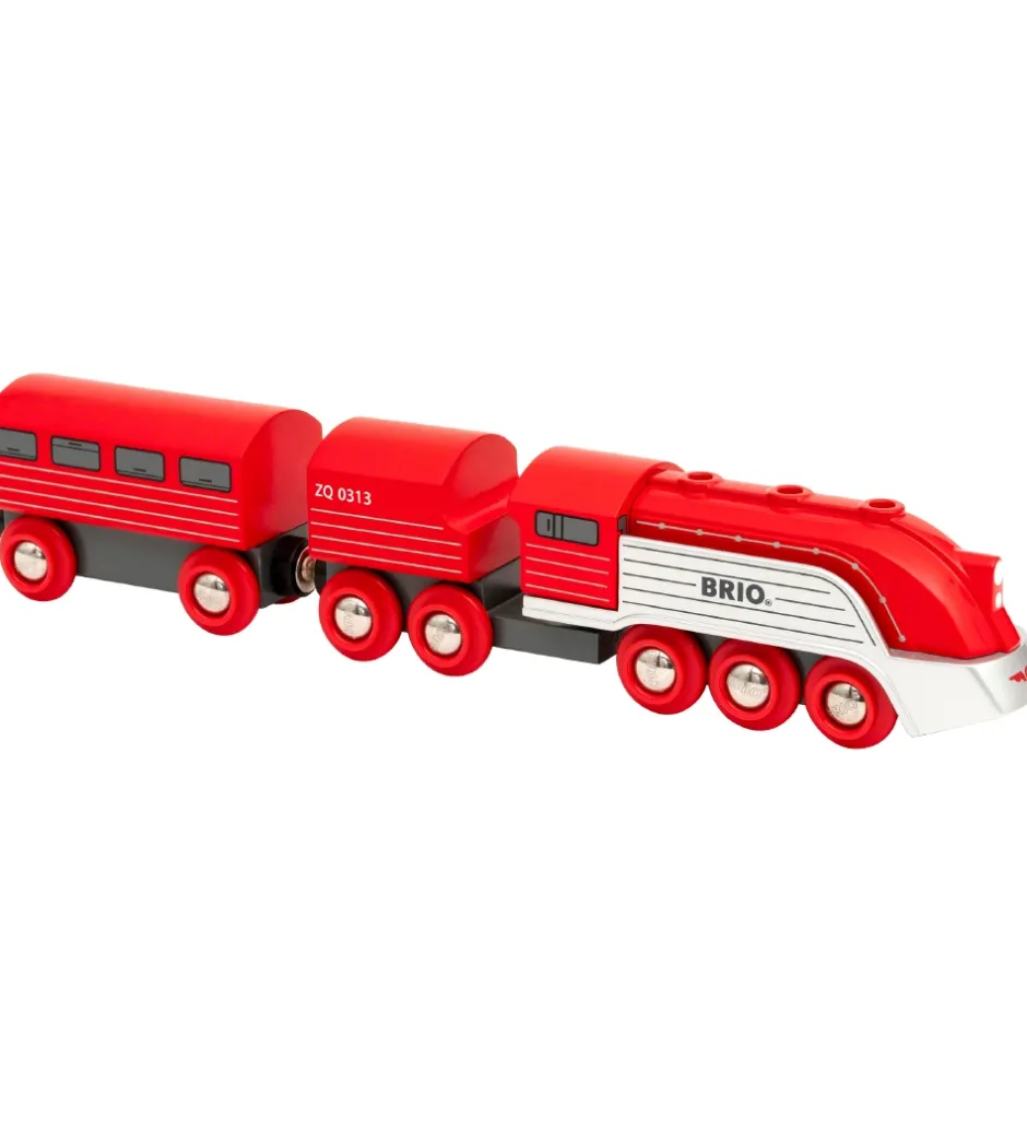 World Strømlinet Tog - 3 dele - Rød 33557>BRIO Best