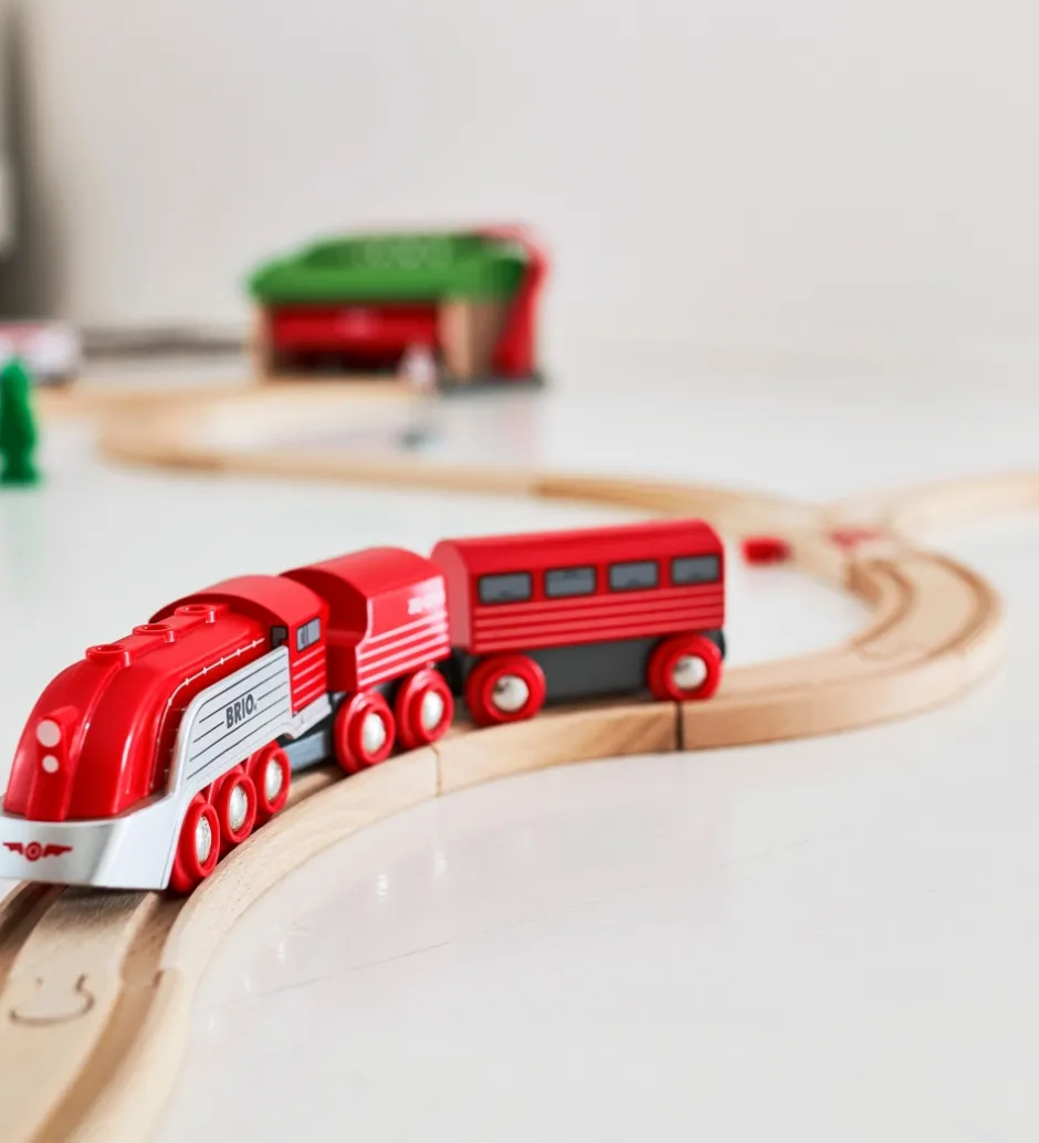 World Strømlinet Tog - 3 dele - Rød 33557>BRIO Best