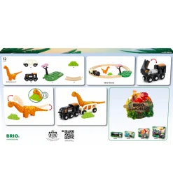 World Togbane - Cirkelsæt Dinosaur - 12 Dele - 36098><noscript><img width=