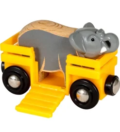 World Vogn m. Elefant - Gul 33969>BRIO Discount