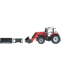 Arbejdsmaskine - 43082 - 6616 - Traktor m. Læsser>Britains Outlet