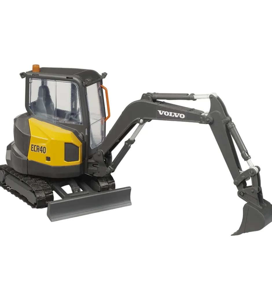 Arbejdsmaskine - Volvo Compact Excavator ECR40 - 02465>Bruder Online
