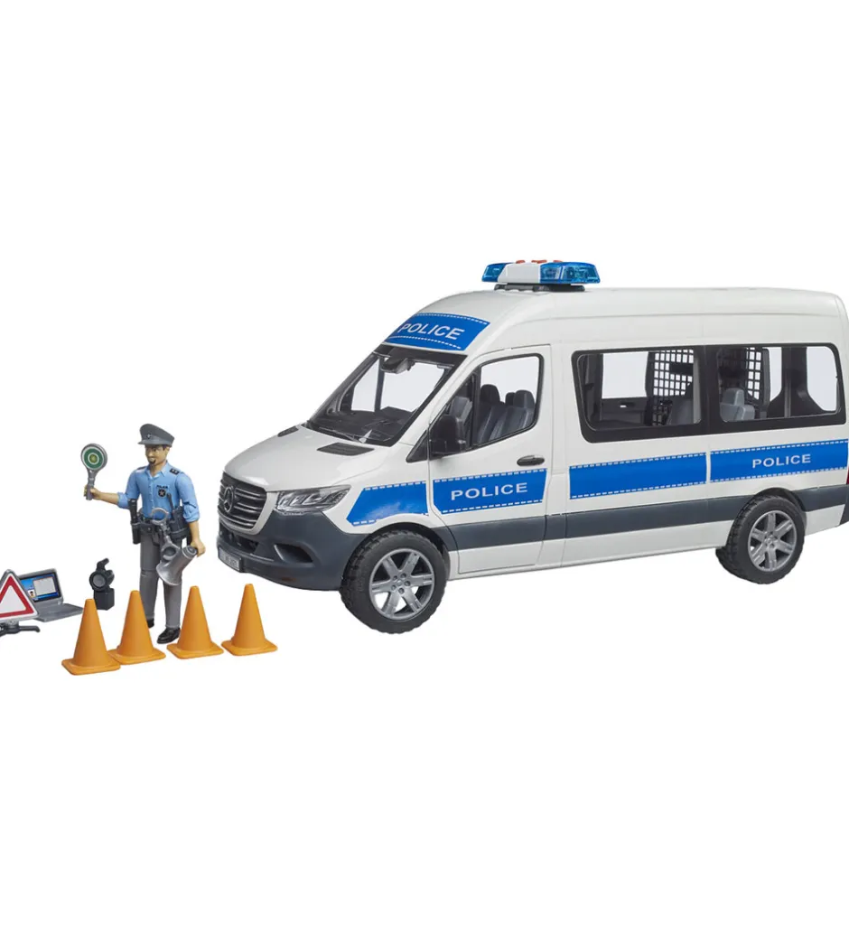 Bil - MB Sprinter Politibil m. Politibetjent... - 02683>Bruder New