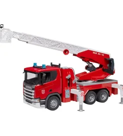 Brandbil - Scania Super 560R m. Lys/Lyd - 03591>Bruder New