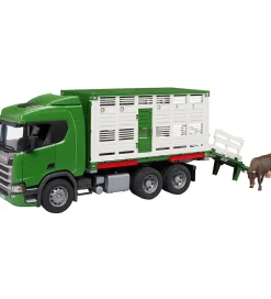 Lastbil - Scania Super 560R Kvægtransporter - 03548>Bruder