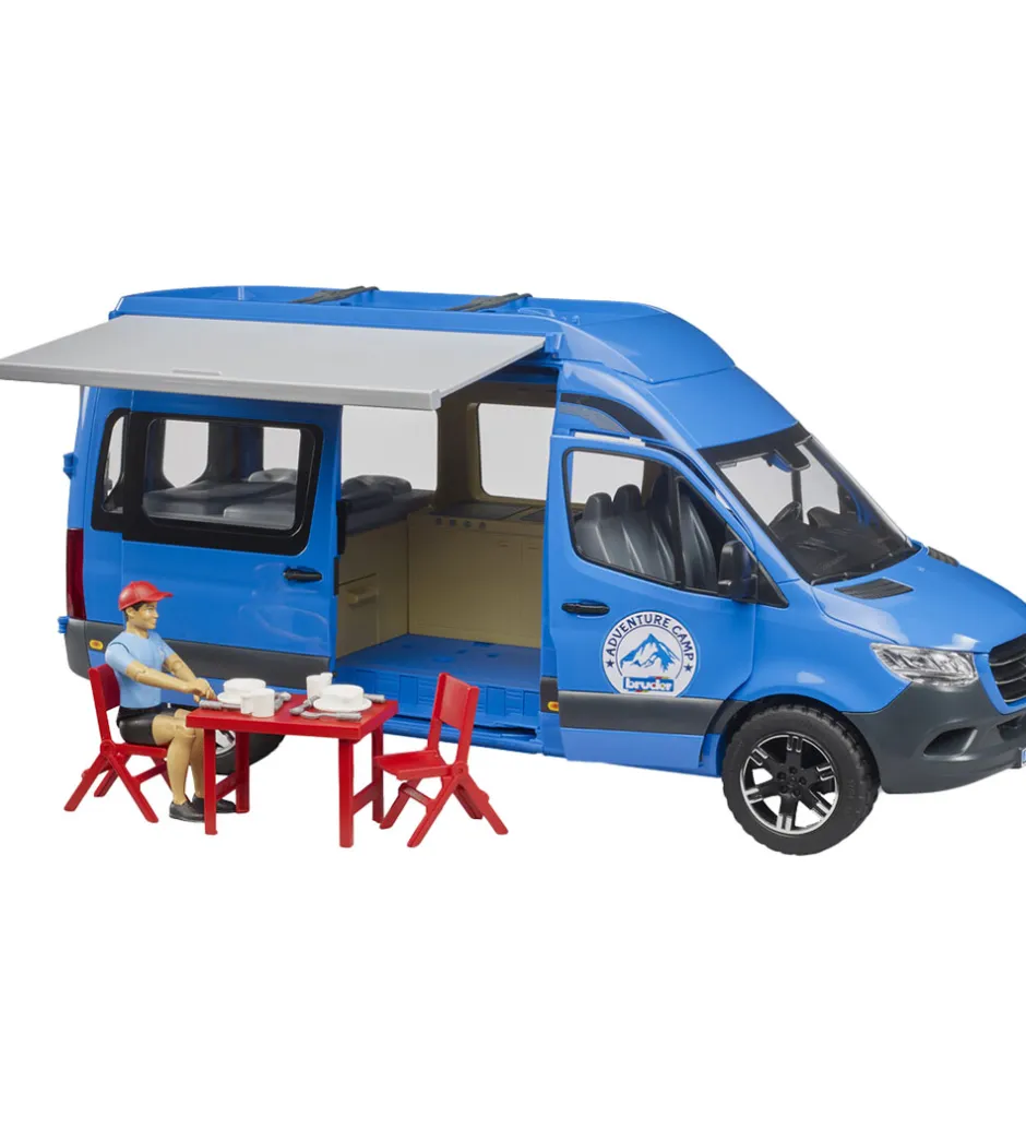 Minibus - Mercedes Benz Sprinter Camper m. Kører - 02684>Bruder Online