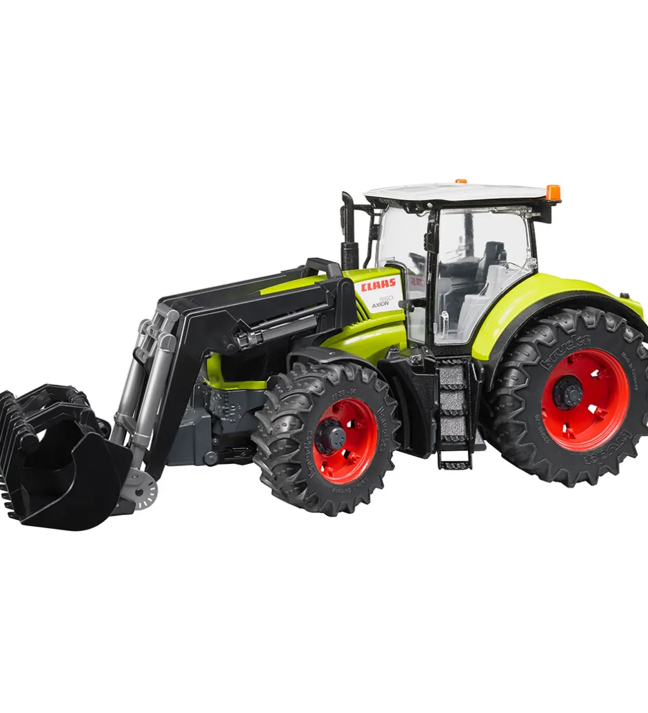 Traktor - Claas Axion 950 m. Frontlæsser - 03013>Bruder Online