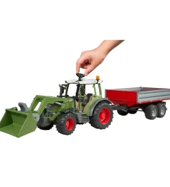 Traktor - Fendt Vario 211 m. Frontlæsser og Ti... - 02182>Bruder Outlet