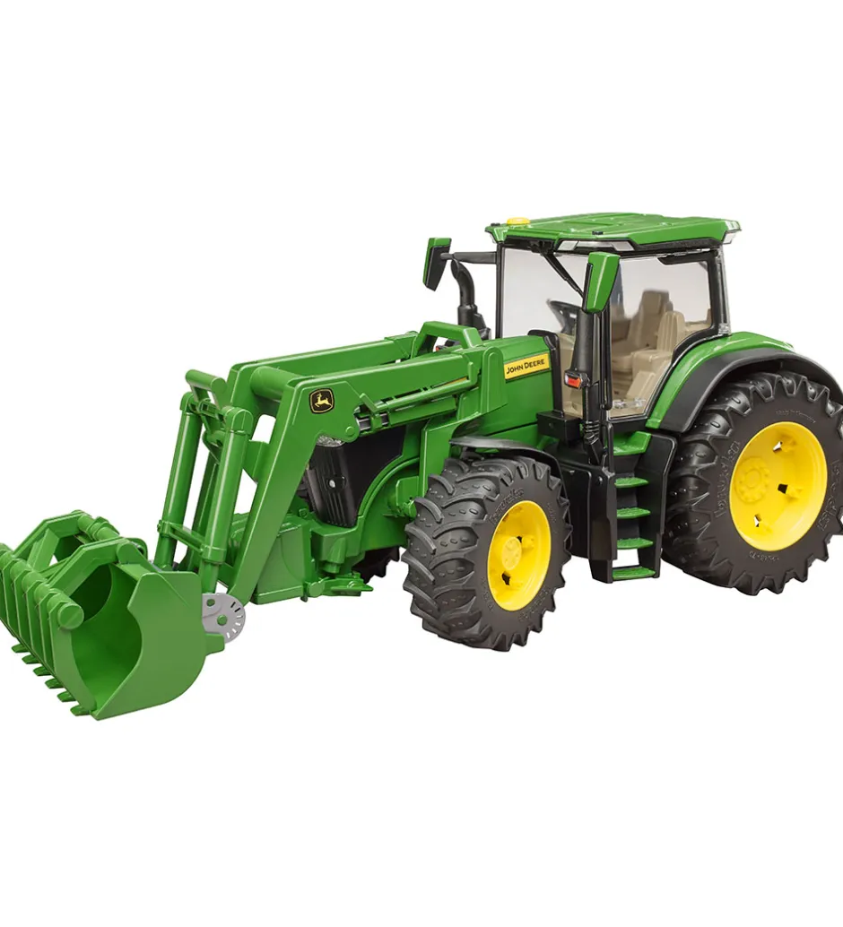 Traktor - John Deere 7R 350 m. Frontlæsser - 03151>Bruder Hot