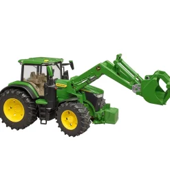 Traktor - John Deere 7R 350 m. Frontlæsser - 03151>Bruder Hot