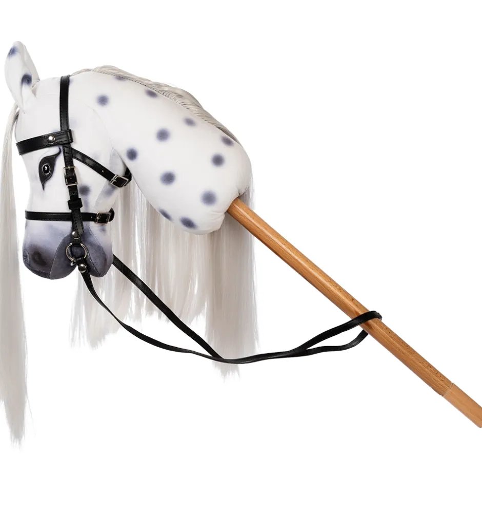 Kæphest - 68 cm - Plettet>by ASTRUP Online