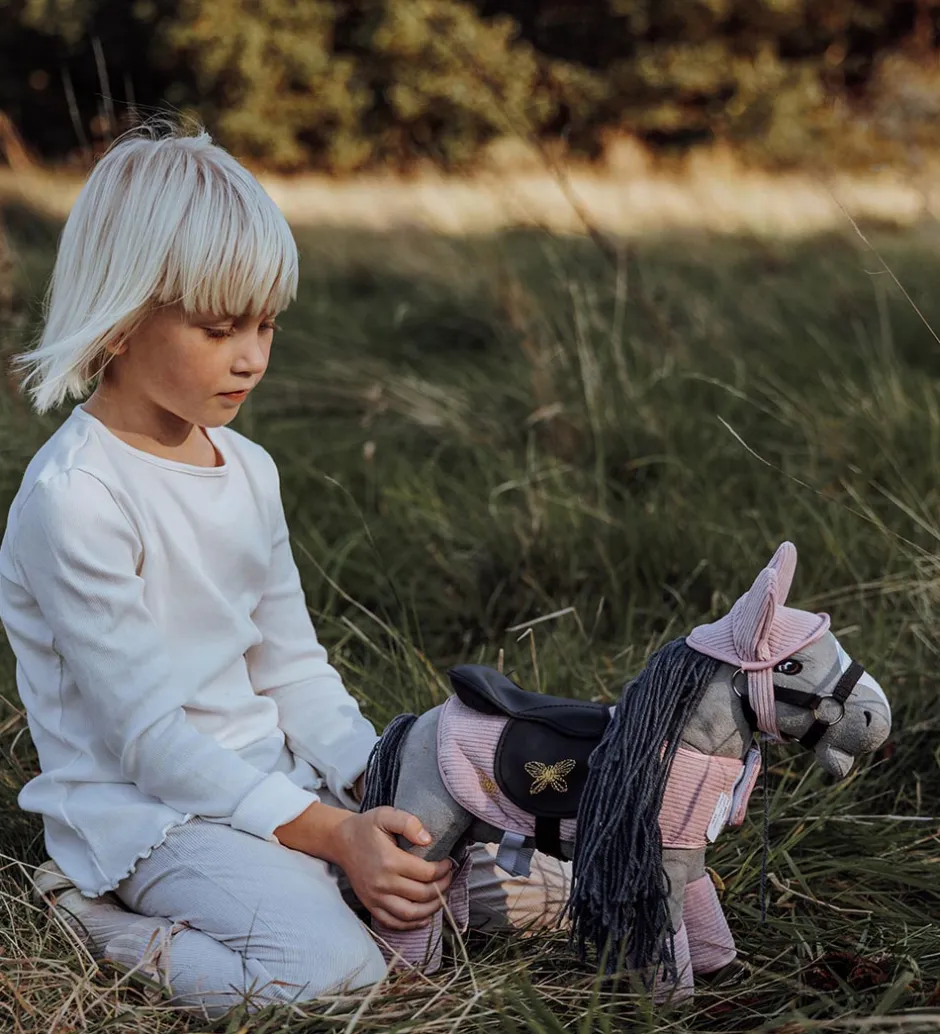 Krammepony - Lucky - 30 cm. - Grå>by ASTRUP Hot