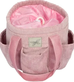 Strigletaske Til Kæpheste - Fløjl - Rosa>by ASTRUP New