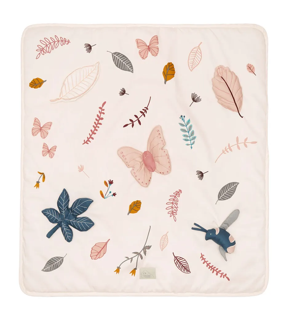 Aktivitetstæppe - 80x80 cm - Pressed Leaves Rose>Cam Cam Clearance
