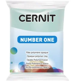 Polymer Ler - Number One - Mintgrøn>Cernit Best