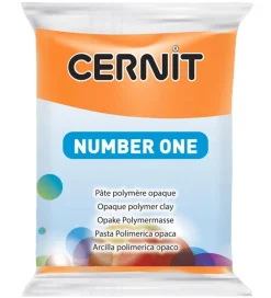 Polymer Ler - Number One - Orange>Cernit Outlet