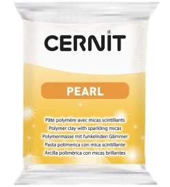 Polymer Ler - Pearl - Hvid>Cernit Discount