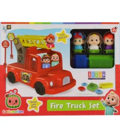 Aktivitetslegetøj - Funbricks Fire Truck Set>CoComelon Online