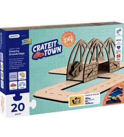 Kreasæt - Town - Træ - Dreamy Drawbridge - 20 De>Crateit Discount