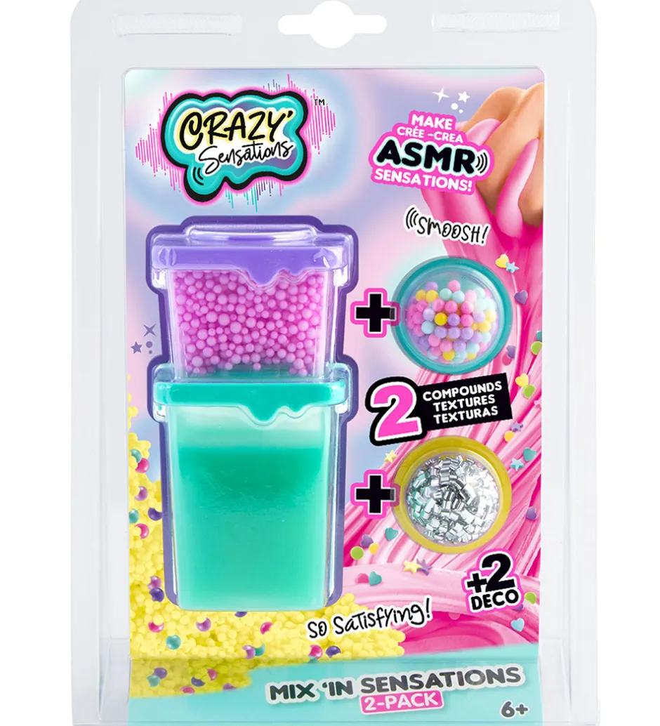 Sæt - ASMR - Mix 'In Sensations - 2 stk. - Asso>Crazy Sensations Online