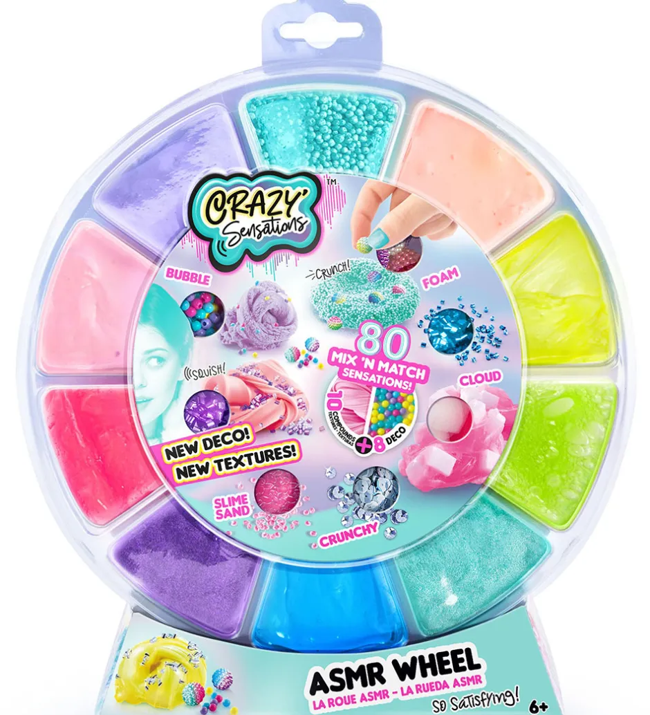 Sæt - Crazy ASMR Wheel - 10 stk.>Crazy Sensations Sale