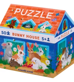 Puslespil - 50 Brikker - Bunny House>Crocodile Creek Sale
