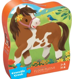 Puslespil - 36 Brikker - Pretty Ponies>Crocodile Creek Outlet