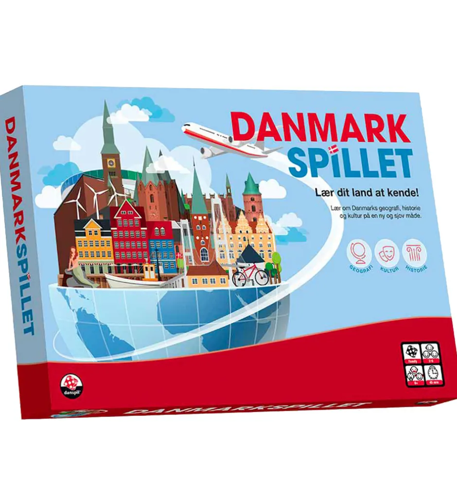Brætspil - Danmarksspillet - Ny Udgave>Danspil Online