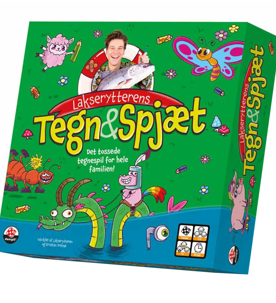 Brætspil - Lakserytterens Tegn & Spjæt>Danspil Discount