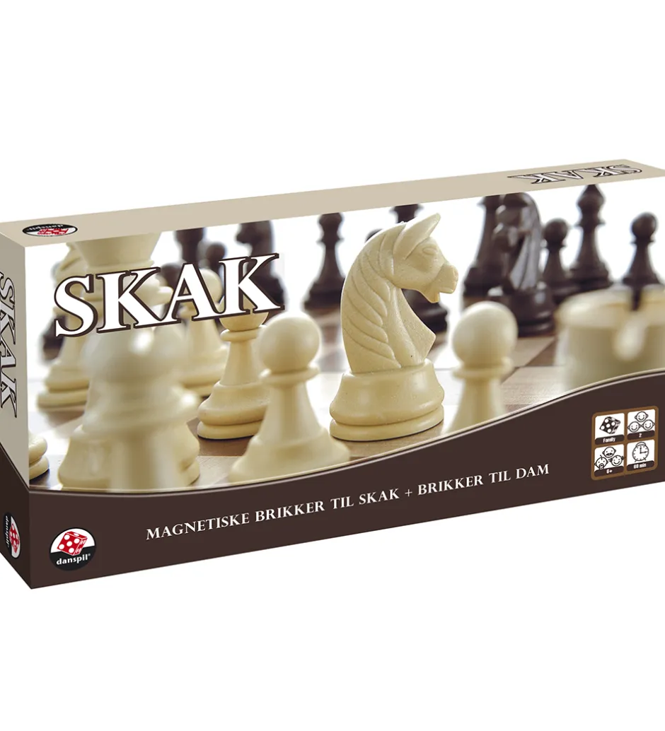 Brætspil - Skak/Dam - Magnetiske Brikker>Danspil Clearance