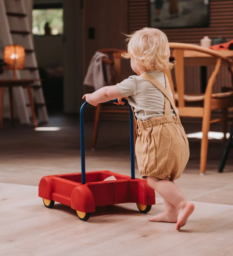 Classic Gåvogn - 45x48 cm - Rød>Dantoy Discount