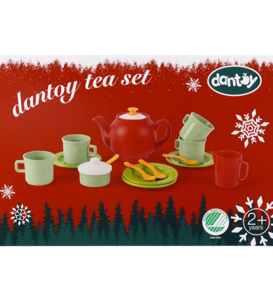 Tea Set - Christmas - 17 Dele>Dantoy New