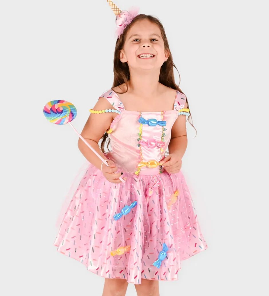 Udklædning - Dress Candy - Pink>Den Goda Fen Hot