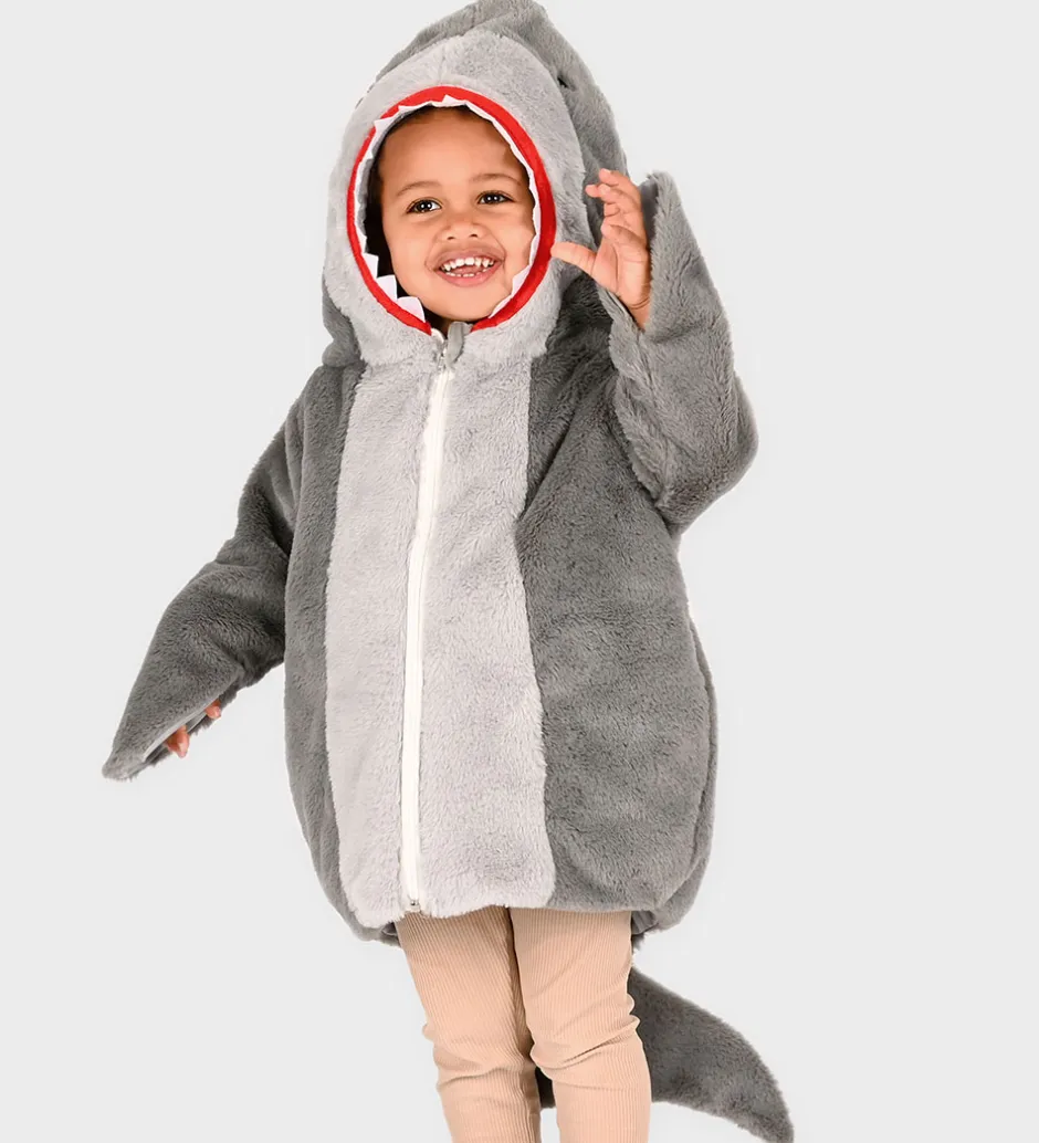 Udklædning - Jacket Shark - Grå>Den Goda Fen Best