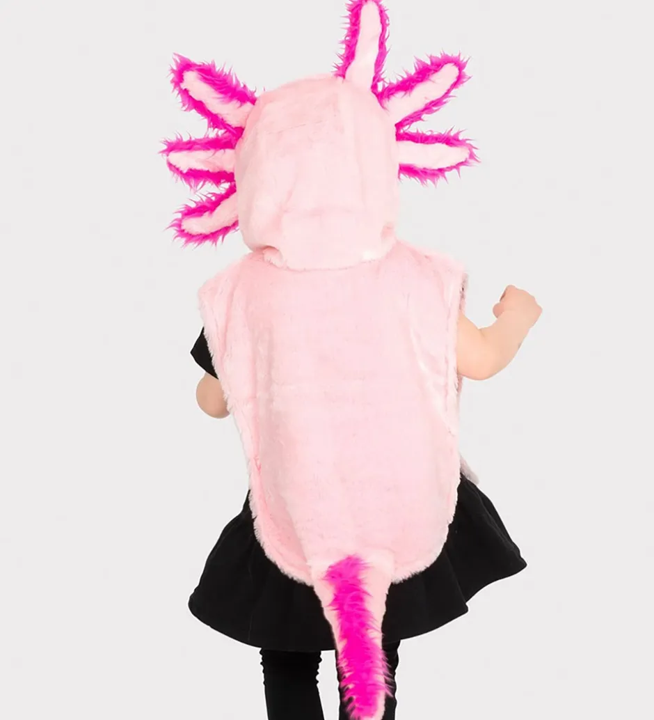 Udklædning - Mini Cape Pink Axolotl - Pink>Den Goda Fen Discount