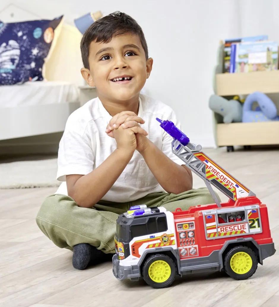 Bil - Fire Rescue Unit - Lys/Lyd>Dickie Toys Online