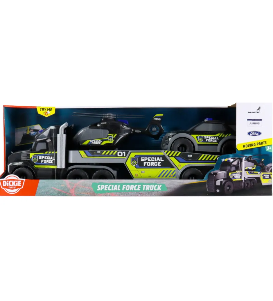 Bilsæt - Special Force Truck - Lyd/Lys>Dickie Toys Online