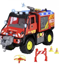 Brandbil - MB Unimog U530 Fire Rescue - Lyd/Lyd>Dickie Toys
