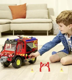 Brandbil - MB Unimog U530 Fire Rescue - Lyd/Lyd>Dickie Toys